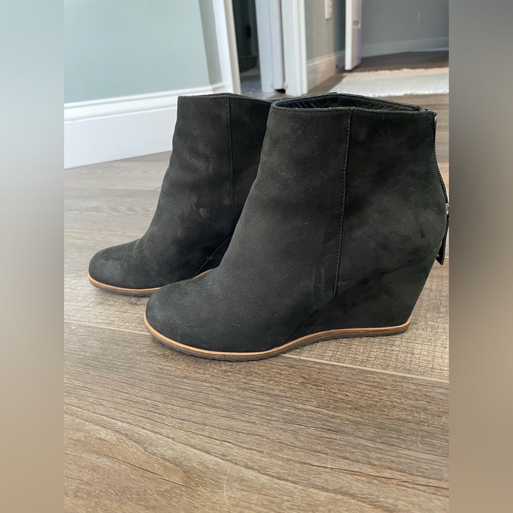 Suede Ankle Bootie